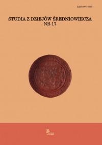 Studia z Dziejów Średniowiecza, nr 17