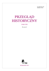 Przegląd Historyczny, rok 2017, nr 4