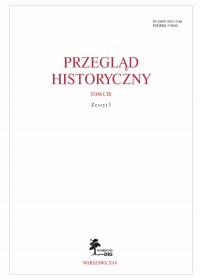 Przegląd Historyczny, rok 2018, nr 3