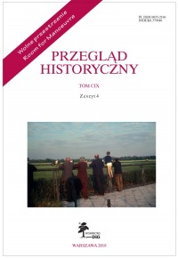Przegląd Historyczny, rok 2018, nr 4