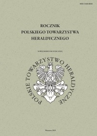Rocznik Polskiego Towarzystwa Heraldycznego nowej serii t. XVIII (XXIX)