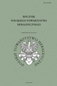 Rocznik Polskiego Towarzystwa Heraldycznego nowej serii t. XXI (XXXII)