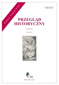 Przegląd Historyczny rok 2024 nr 1