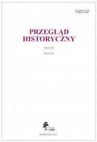 Przegląd Historyczny 2024 nr 2