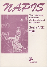 Napis. Seria VIII. Polemika i żart literacki