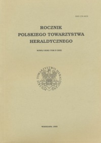 Rocznik Polskiego Towarzystwa Heraldycznego, nr II (XIII)