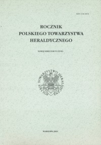 Rocznik Polskiego Towarzystwa Heraldycznego, nr VI (XVII)