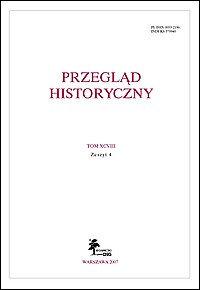 Przegląd Historyczny, rok 2008, nr 1