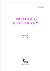 Przegląd Historyczny, rok 2008, nr 2
