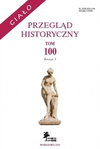 Przegląd Historyczny, rok 2009, nr 3