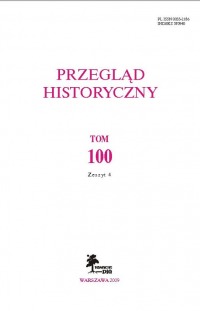 Przegląd Historyczny, rok 2009, nr 4