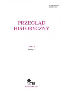 Przegląd Historyczny, rok 2010, nr 2