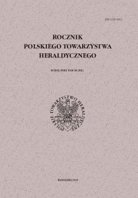 Rocznik Polskiego Towarzystwa Heraldycznego, nr IX (XX)